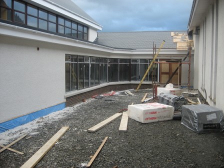 Building work commenced on our new church hall complex on Monday 13th April 2008. If all goes to plan the project should be completed by the end of the year.